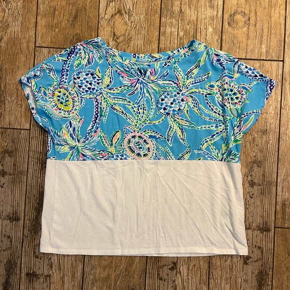 Lilly Pulitzer Tops - Lilly Pulitzer Crop Finn Sz Small